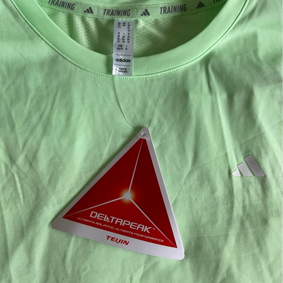 adidas Green Short Sleeve Tee - Picture 3 of 7